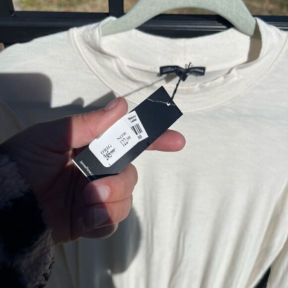 James Perse Blouson Cotton Dress NWT - Picture 6 of 9